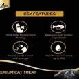 Me-O Creamy Chicken & Liver and Sheba Chicken & Chicken Whitefish Sasami Selection Melty Premium Cat Treats Combo