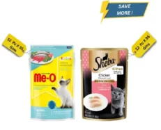 Me O Tuna & Sardine in Jelly and Sheba Chicken Loaf Rich Premium Kitten (2 to 12 Months) Fine Cat Wet Food Combo at ithinkpets.com (1) (1)