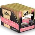 Me-O Tuna & Sardine in Jelly and Sheba Chicken Loaf Rich Premium Kitten (2 to 12 Months) Fine Cat Wet Food Combo