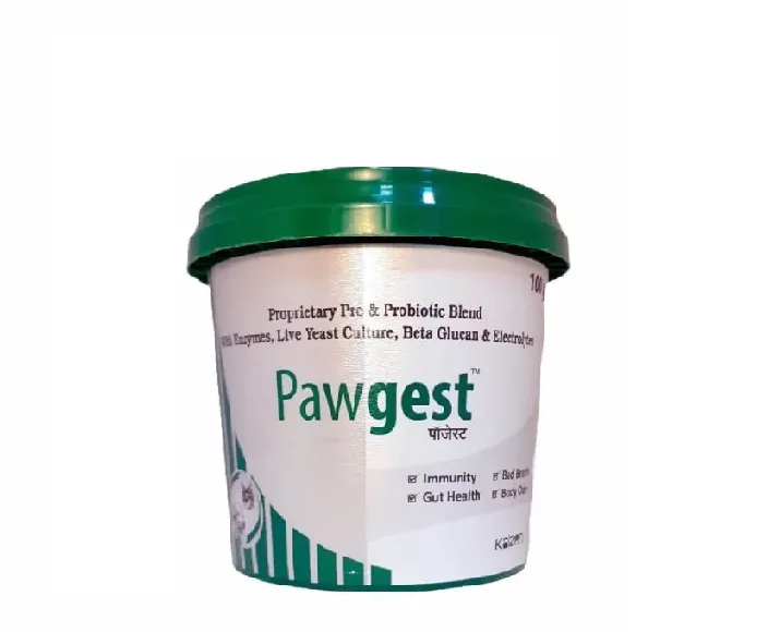 Neo Kumfurt Pawgest Prebiotics & Probiotics Powder for Pets, 100 Gms at ithinkpets.com (1) (1)