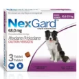 Boehringer Ingelheim Nexgard Dog Tick & Flea Control, 3 Tablets