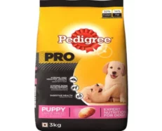 Pedigree PRO Large Breed Puppy Dry Food and Chicken Flavour Biscrok Treat Combo (3kg +900g) at ithinkpets.com (2)