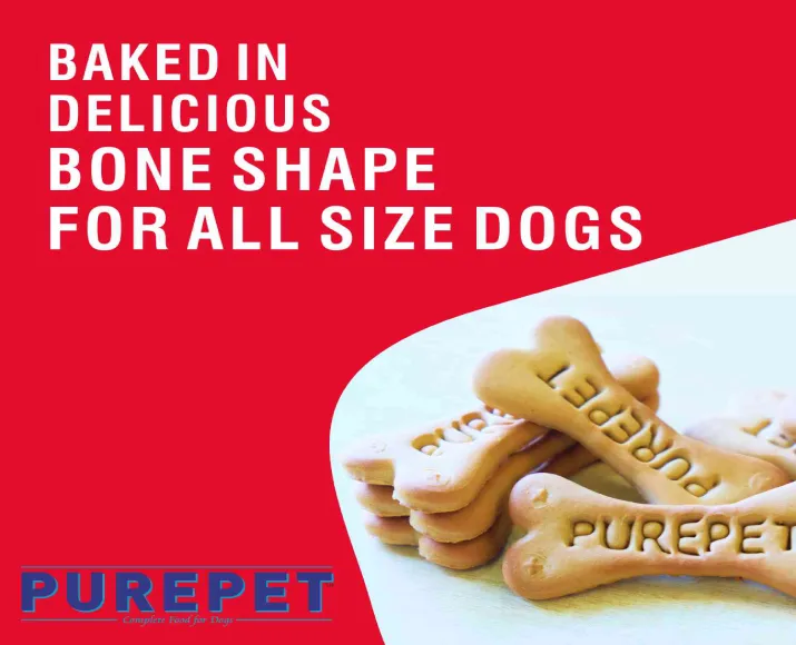 Purepet 100% Vegeterian Biscuit Dog Treats, 905 Gms at ithinkpets.com (3)