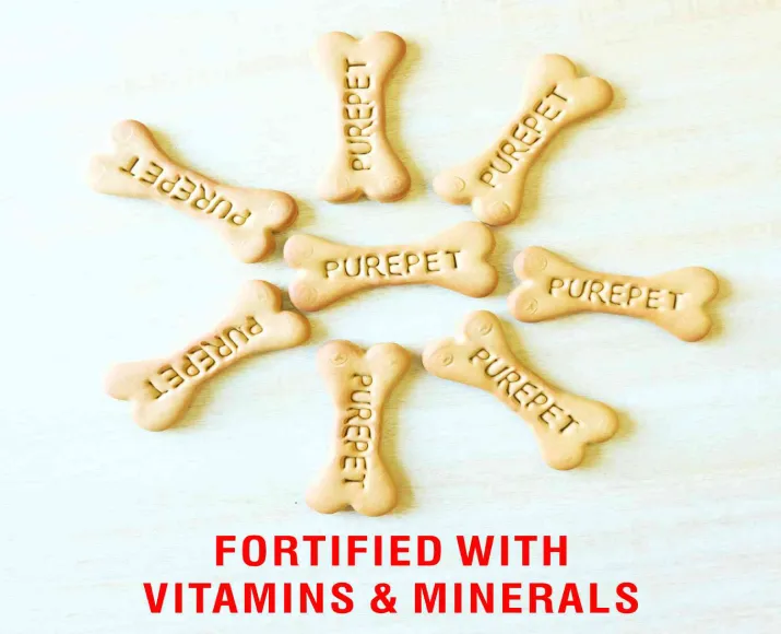 Purepet 100% Vegeterian Biscuit Dog Treats, 905 Gms at ithinkpets.com (4)