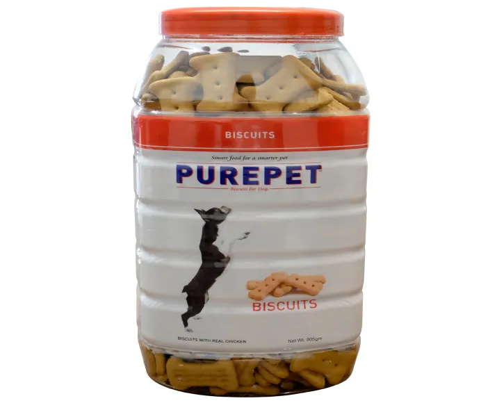 Purepet Chicken Flavour Real Chicken Biscuit Dog Treats, 905 Gms at ithinkpets.com (7)