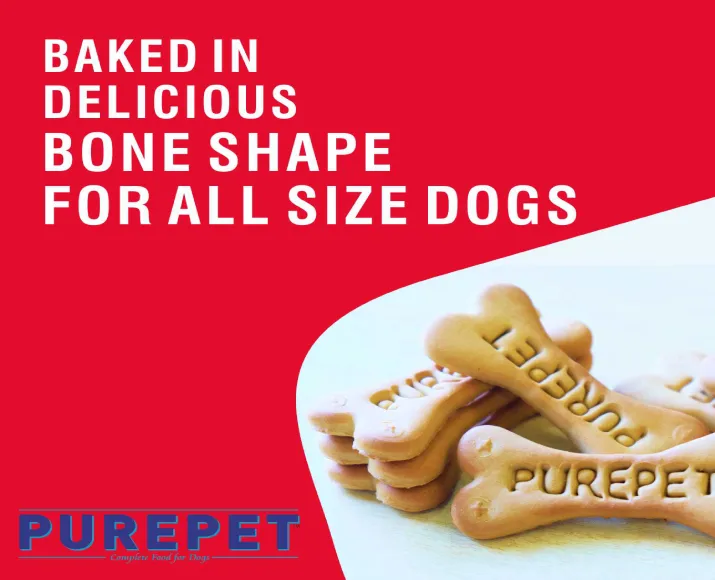 Purepet Milk Flavour Real Chicken Biscuit Dog Treats, 905 Gms at ithinkpet.com (4)