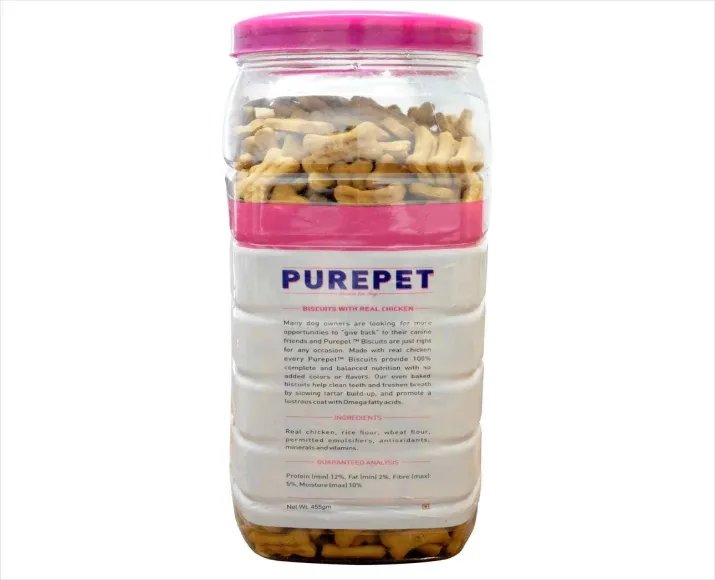 Purepet Mutton Flavour Real Chicken Biscuit Dog Treats, 905 Gms at ithinkpets.com (8)