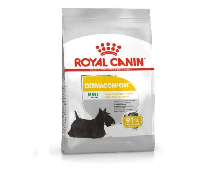 Royal Canin Mini Dermacomfort Adult Dry Dog Food at ithinkpets.com (1) (1)