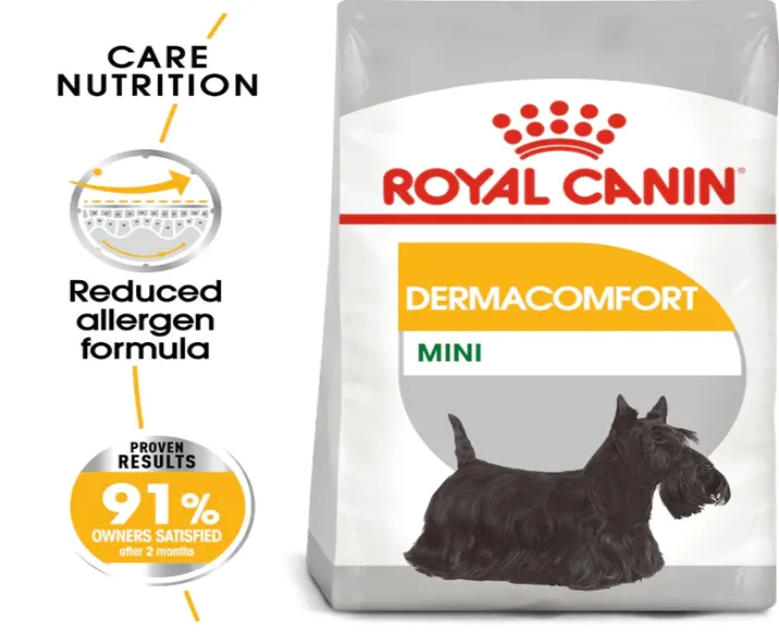 Royal Canin Mini Dermacomfort Adult Dry Dog Food at ithinkpets.com (4)