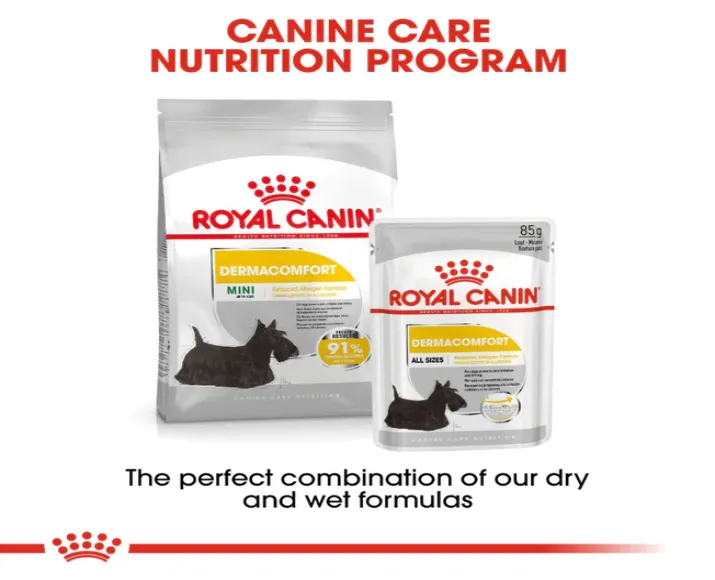 Royal Canin Mini Dermacomfort Adult Dry Dog Food at ithinkpets.com (6)