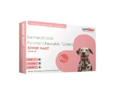 Savavet Kiwof Hart Heartworm Treatment for Dogs, 6 Tabs at ithinkpets.com (2) (1)