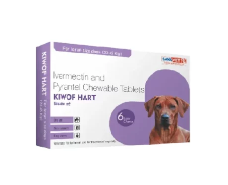 Savavet Kiwof Hart Heartworm Treatment for Dogs, 6 Tabs at ithinkpets.com (3) (1)