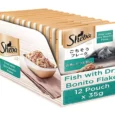 Sheba Fish with Sasami & Fish with Dry Bonito Flake Cat Wet Food Combo, 24 Pcs