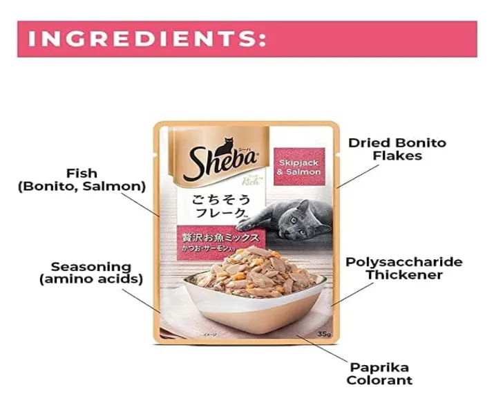 Sheba Fish with Sasami and Skipjack & Salmon Fish Mix Cat Wet Food Combo (24+24) at ithinkpets.com (6)