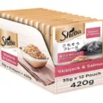 Sheba Fish with Sasami and Skipjack & Salmon Fish Mix Cat Wet Food Combo, 24 Pcs