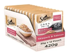 Sheba Fish with Sasami and Skipjack & Salmon Fish Mix Cat Wet Food Combo at ithinkpets.com (2)