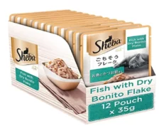 Sheba Maguro Bream Fish and Fish with Dry Bonito Flake Cat Wet Food Combo (12+12) at ithinkpets.com (2)