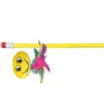 Trixie Cat Playing Rod with Smiley, 50 cm