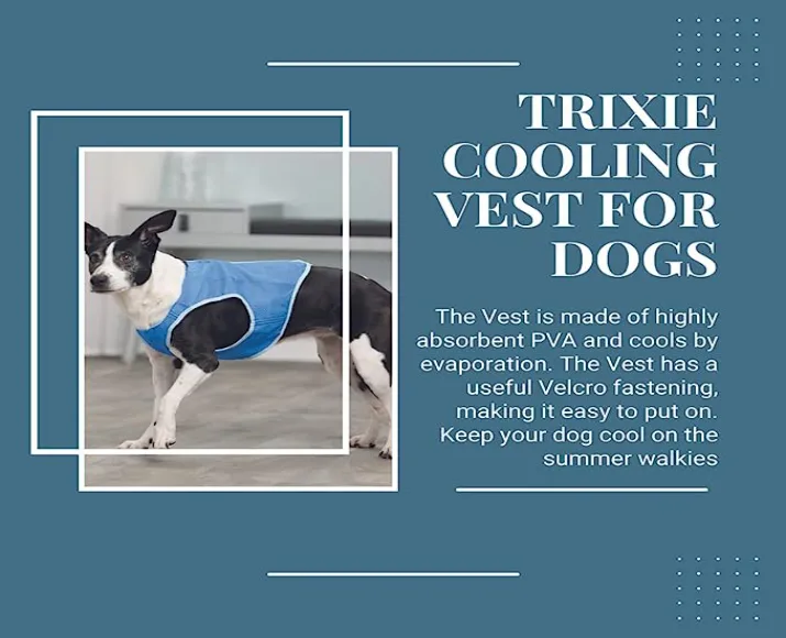 Trixie Cooling Vest PVA, Blue at ithinkpets.com (7)