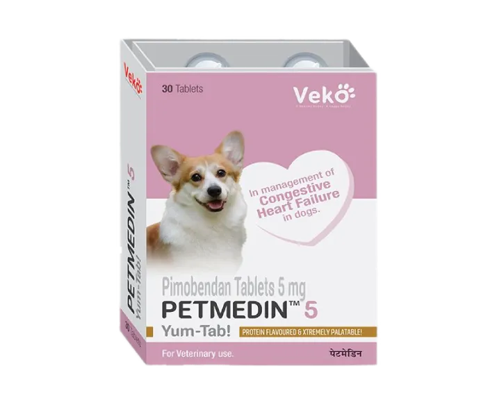 Veko Petmedin Pimobendan Chewable tabs for Dogs, 5 mg at ithinkpets.com (1)