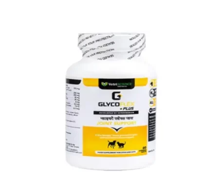 VetriScience Glycoflex Plus Joint Support for Dogs & Cats, 60 Tablets at ithinkpets.com (1)