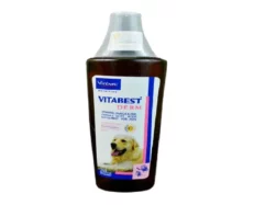 Virbac Vitabest Derm Supplement Syrup for Dogs & Cats, 200 ml at ithinkpets.com (1)