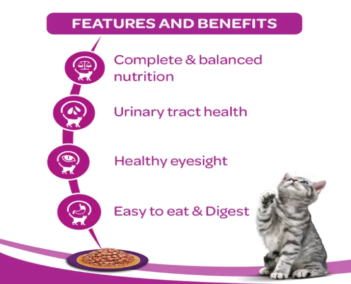 Whiskas Tuna in Jelly Kitten and Chicken Gravy Adult Cat Wet Food Combo, 24 Pcs at ithinkpets.com (6)