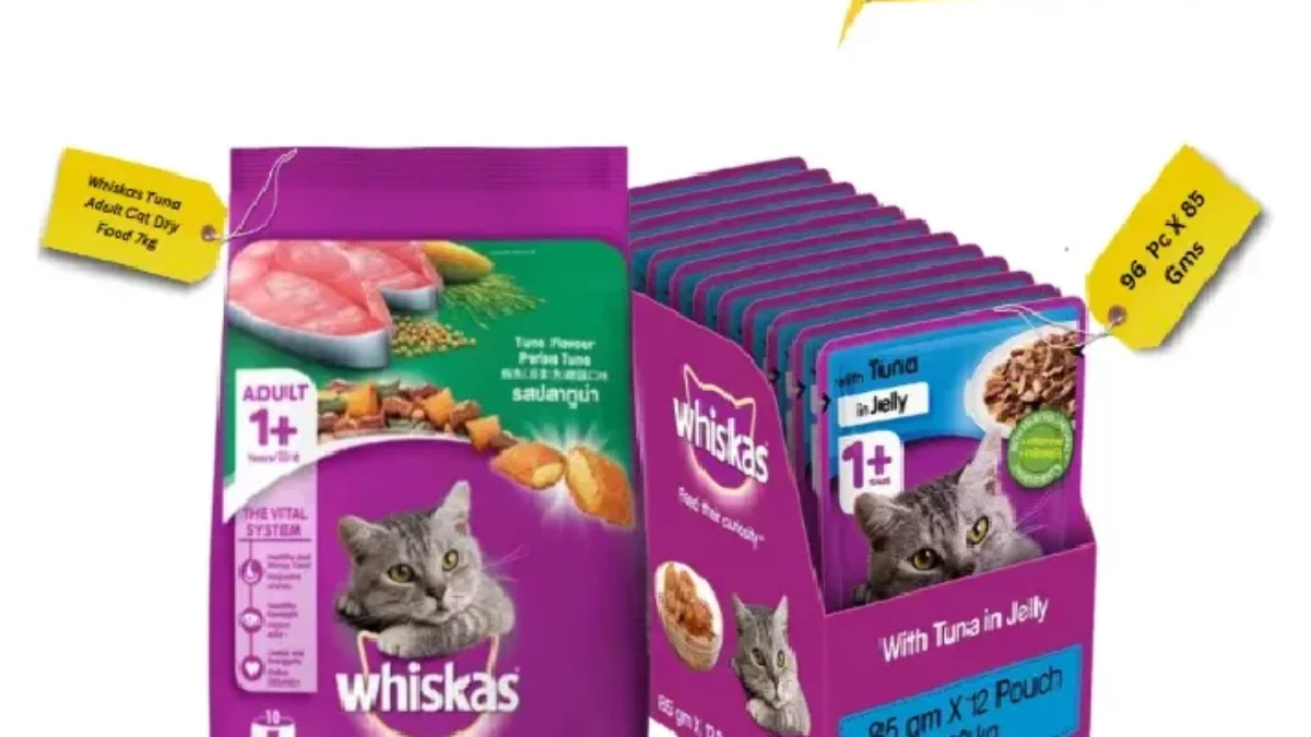 Buy Whiskas Tuna In Jelly Meal Adult Cat Wet Food And Tuna Flavour