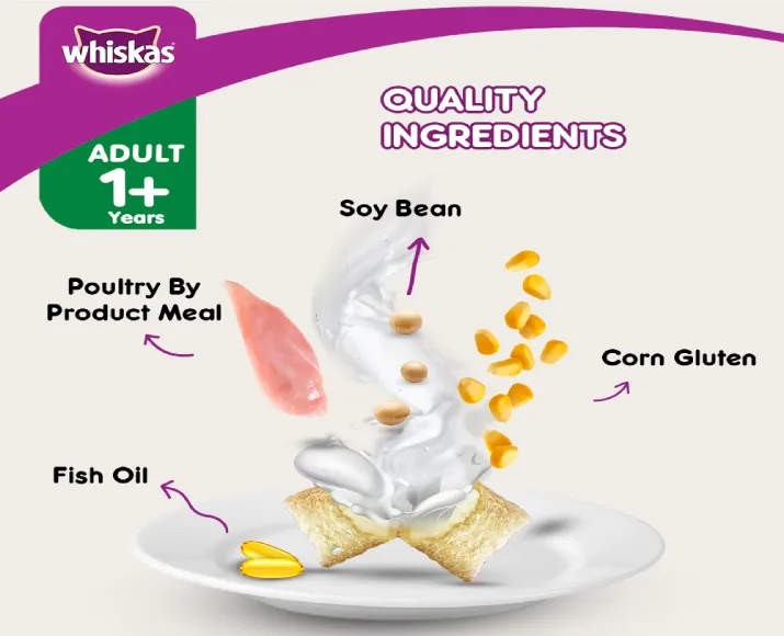 Whiskas Tuna in Jelly Meal Adult Cat Wet Food and Tuna Flavour Adult Cat Dry Food Combo at ithinkpets.com (10)
