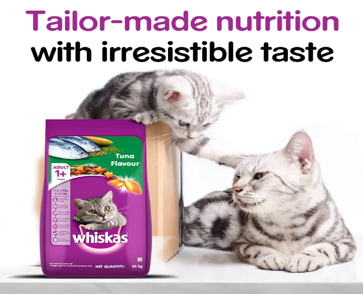 Whiskas Tuna in Jelly Meal Adult Cat Wet Food and Tuna Flavour Adult Cat Dry Food Combo at ithinkpets.com (6)