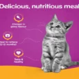 Whiskas Tuna in Jelly and Chicken in Gravy Meal Kitten Wet Food Combo, 48 Pcs