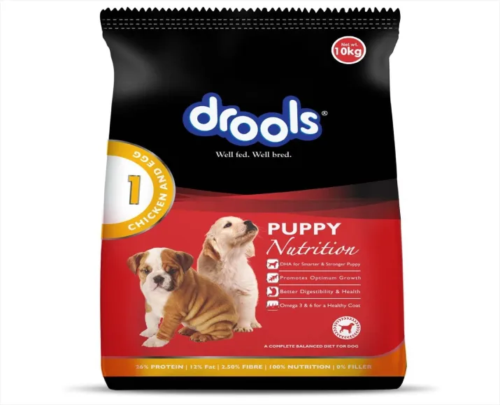 Drools Chicken and Egg Puppy Dry Food and Absolute Calcium Bone Jar for Dogs Combo at ithinkpets.com (2)