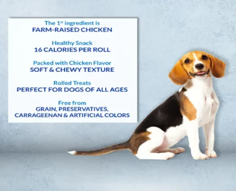 INABA Churu Roll Chicken Recipe Wraps Chicken with Salmon Recipe Dog Treats at ithinkpets.com (2)