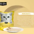 Kit Cat Chicken and Salmon Cat Wet Food, 70 Gms