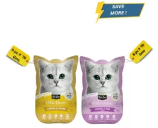 Kit Cat Chicken and Tuna and Chicken and Salmon Cat Wet Food Combo at ithinkpets.com (1)