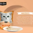 Kit Cat Tuna and Salmon Fish Cat Wet Food, 70 Gms