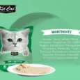 Kit Cat Tuna and White Fish Cat Wet Food, 70 Gms