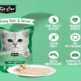 Kit Cat Tuna and White Fish Cat Wet Food, 70 Gms