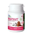 Natural Remedies Natgut Digestive Supplement for Dogs & Cats, 24 Tablets