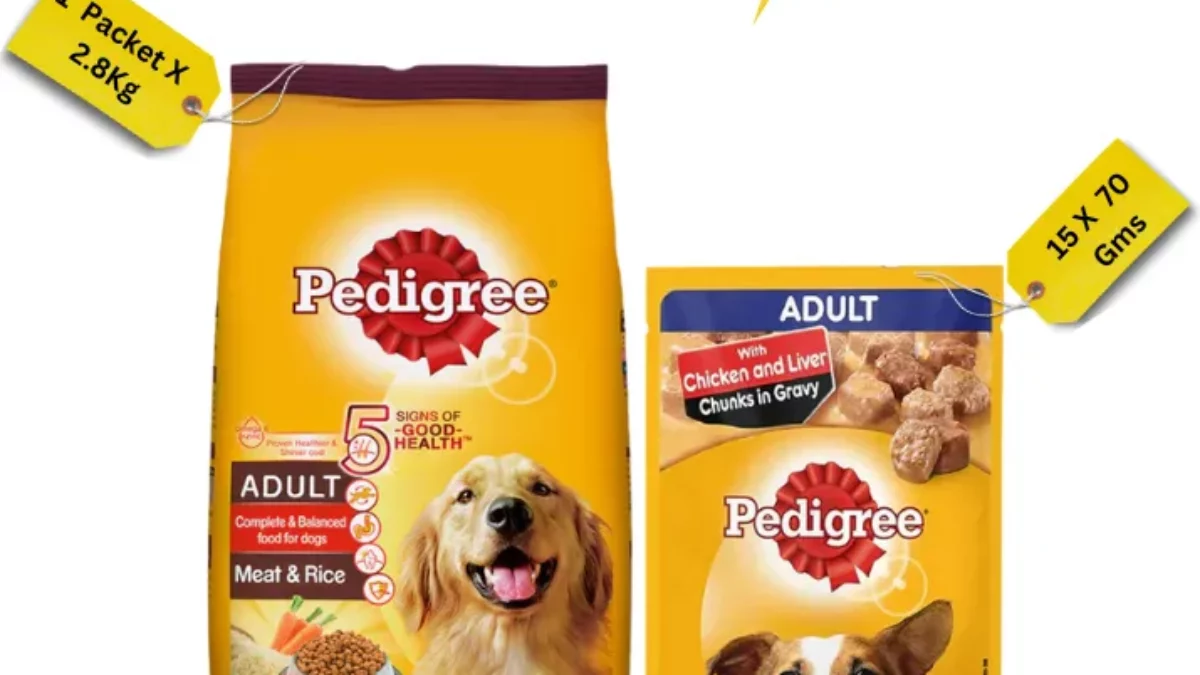 Pedigree combo meal clearance pack