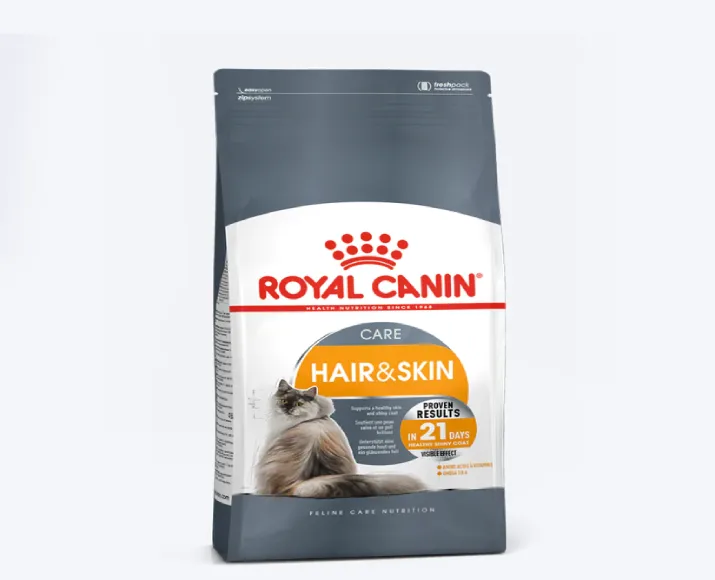 Royal Canin Hair And Skin Dry Food And Intense Beauty Cat Wet Food at ithinkpets.com (2)