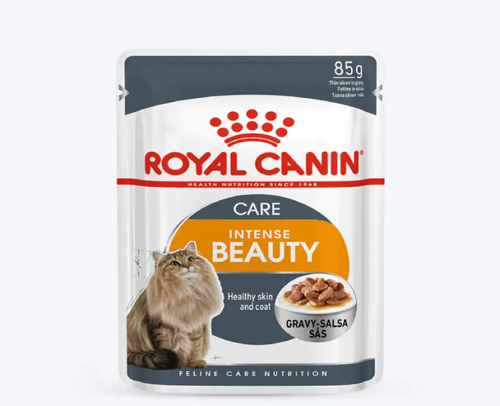 Royal Canin Hair And Skin Dry Food And Intense Beauty Cat Wet Food at ithinkpets.com (6)