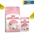 Royal Canin Kitten Dry And Instinctive Gravy Cat Wet Food