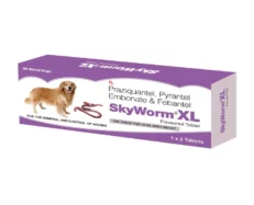 Skyec Skyworm XL Dog Deworming Tablets (2 Tabs) at ithinkpets.com (1)