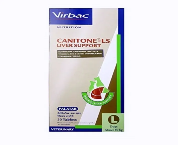 Virbac Canitone-LS(L) Liver Support, 30 Tablets at ithinkpets.com (1)