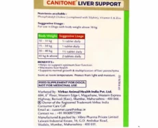 Virbac Canitone-LS(L) Liver Support, 30 Tablets at ithinkpets.com (2)