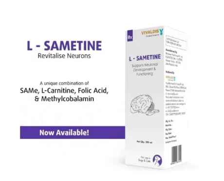Vivaldis L-Sametine for Dogs & Cats, 200 ml at ithinkpets.com (1)