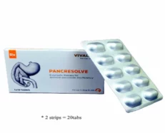 Vivaldis Pancresolve for Dogs & Cats, 20 Tablets at ithinkpets.com (2)