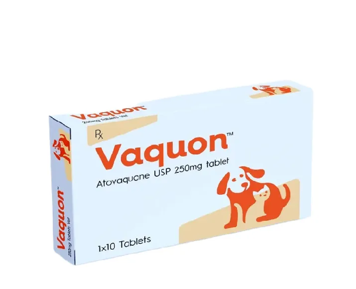 Vvaan Vaquon Atovaquone Tablets for Dogs & Cats, 250mg,10 Tabs at ithinkpets.com (1) (1) (1)
