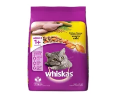 Whiskas Chicken Dry Food and Chicken in Gravy Cat Wet Food Combo at ithinkpets.com (2)